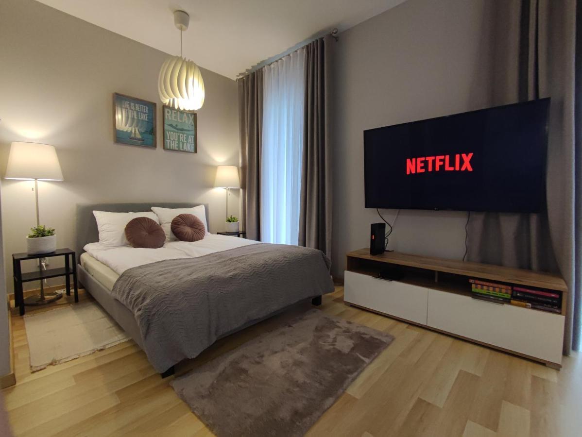Marina Apartment - Przy Jeziorze, Taras, Tv55" Z Netflix I Prime, Parking Iława 外观 照片