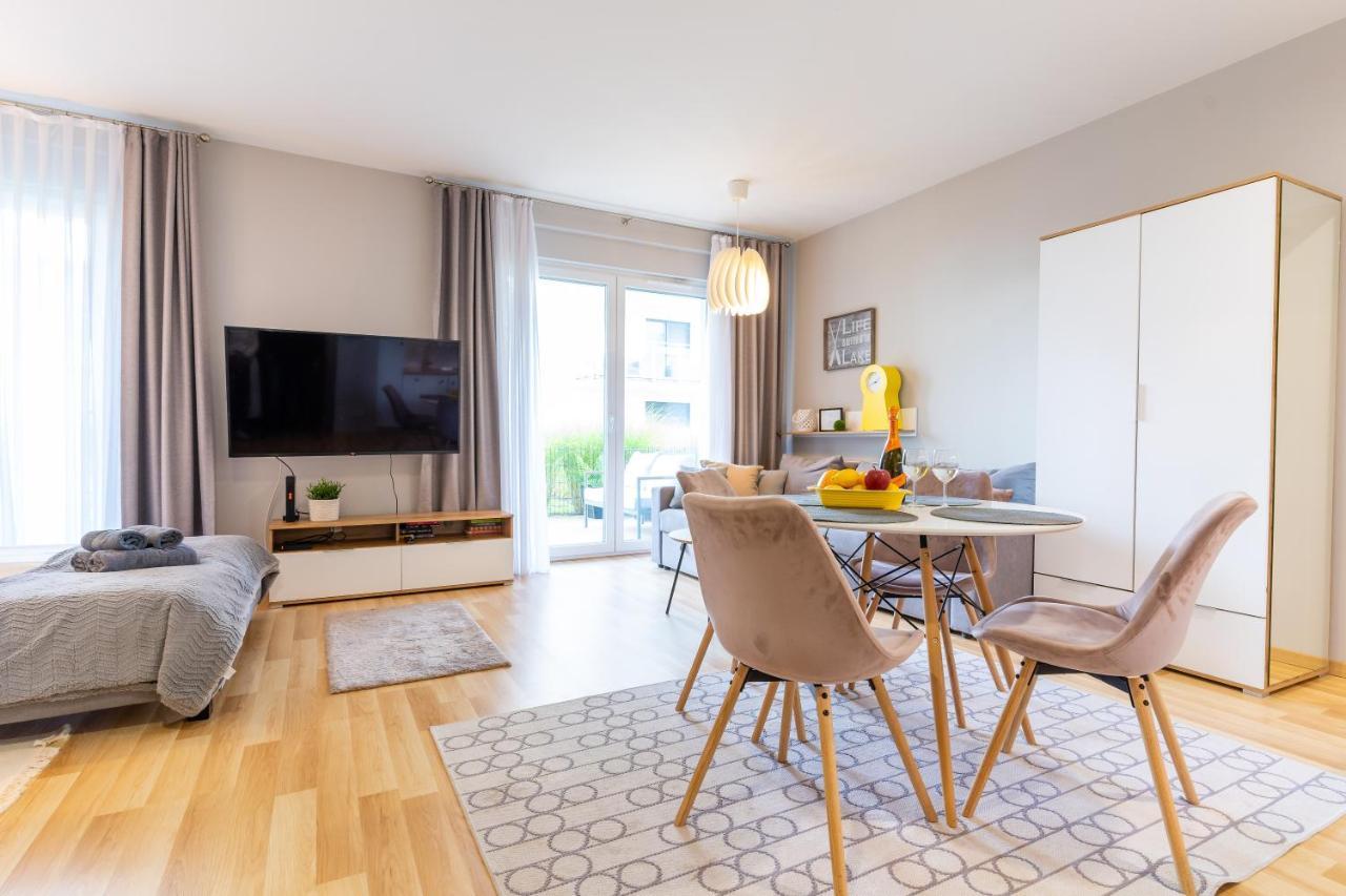 Marina Apartment - Przy Jeziorze, Taras, Tv55" Z Netflix I Prime, Parking Iława 外观 照片